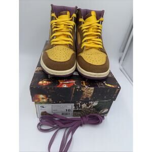 Size 10 Kiy X Reves paris Sport 85 Hi Earth Yellow BS821